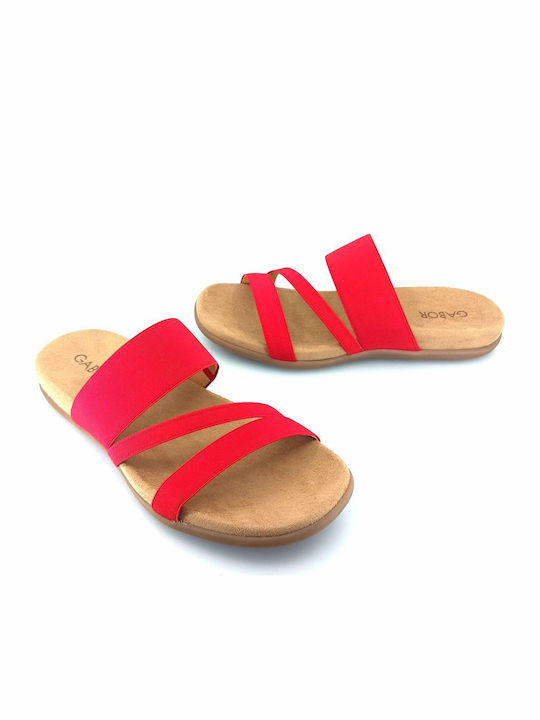 Leather Women's Anatomic Red Sandals