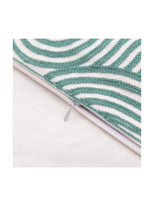 FRIPIA Decorative Pillow Case Turquoise 45x45cm