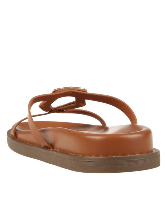 Women's Flat Sandals Brown