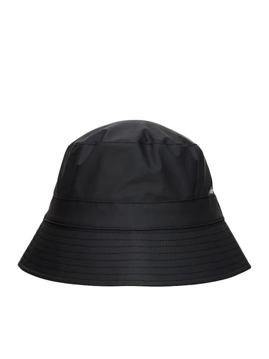 Rains Herren-Hut Bucket-Stil Schwarz