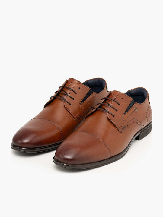 Pantofi Eleganți Bărbătești din Piele Tabac