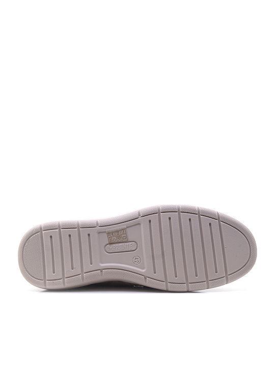 Δερμάτινα Ανδρικά Loafers σε Μπεζ Χρώμα