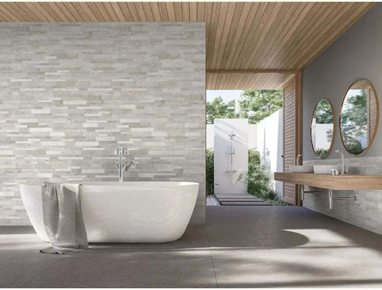 Keradom Royal Calacatta Granit Fliese 16x40 Cm