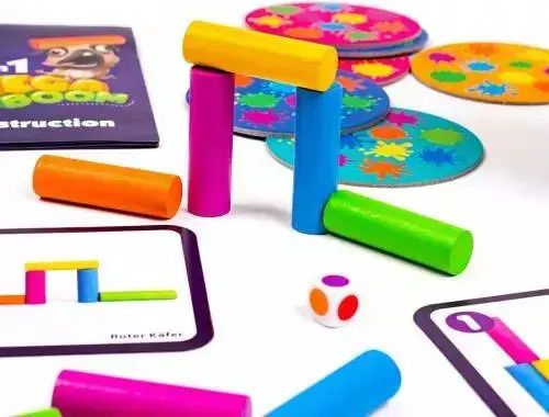 Puzzle Din Lemn Pentru Copii Roter Kafer
