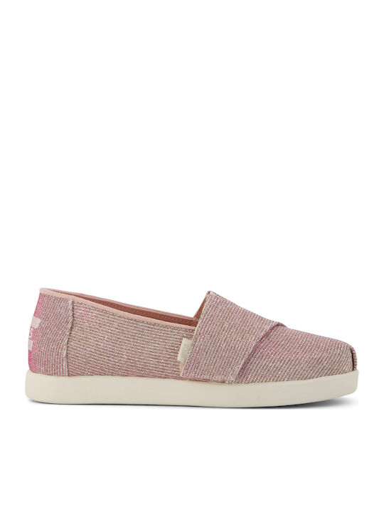 Kinder Espadrilles Rosa Gold