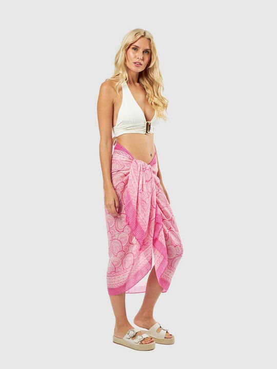 Women's Pareo Verde 180x90cm 08-0000175-pink Pink