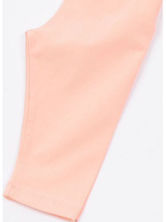 Kinderleggings Capri Farbe Sand