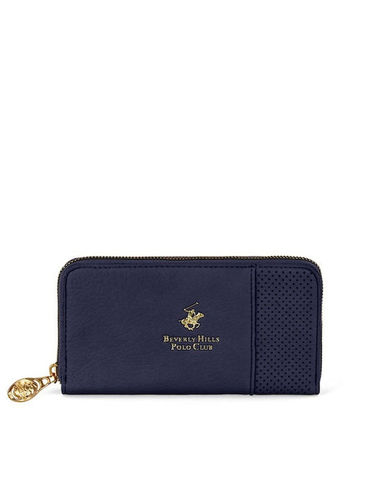 Large Women's Wallet Navy Blue