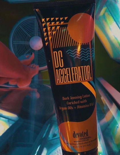 Devoted Creations DC Accelerator Solarium Lotion Σώματος Dark 250ml