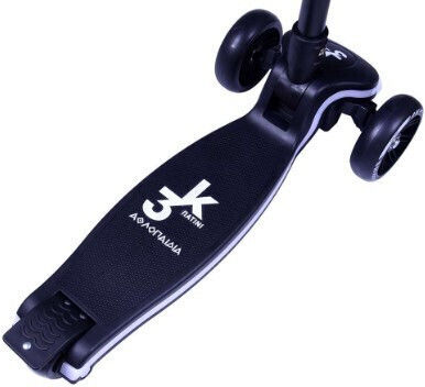 Athlopaidia Kids Scooter Foldable 3-Wheel for 3+ Years Black