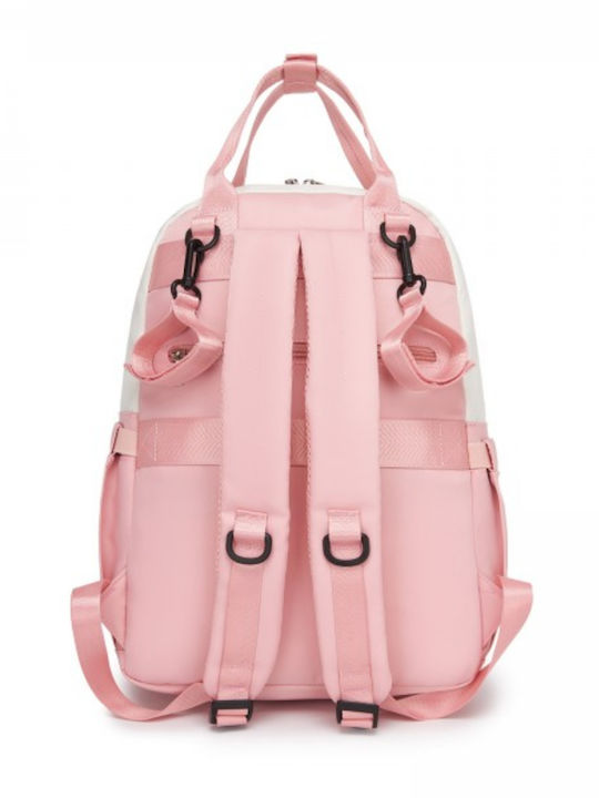 Miss Lulu Backpack Ροζ