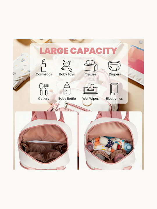Miss Lulu Backpack Ροζ