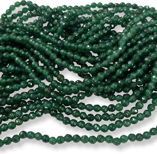Jade Quartz Stone Green Beads 5mm