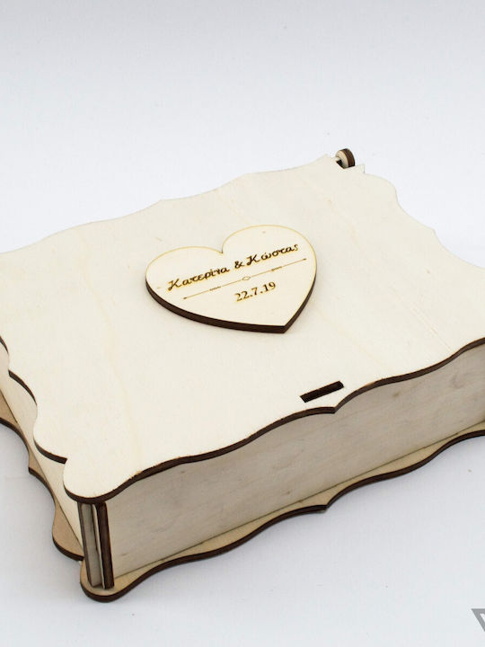 Wish Book Heart Piggy Bank