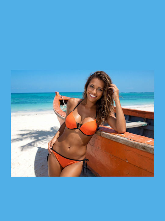 Bikinioberteile Mit Polsterung Orange