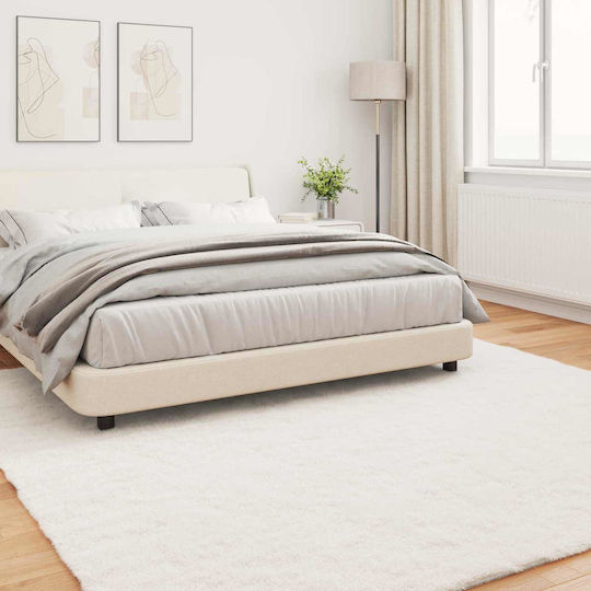 vidaXL Χαλί Ορθογώνιο Μπεζ 200x200cm