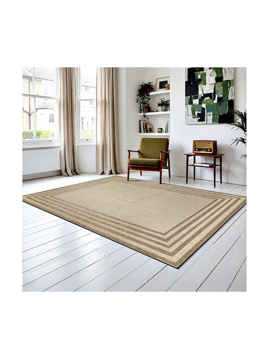 Newplan Stella 2095b Wohnzimmer Teppich Rechteckig Braun 70x210cm