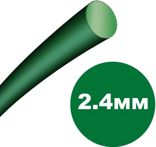 Runde Bürstenschneider Trimmer-Leinen Oleo-Mac 2,4mm 15m