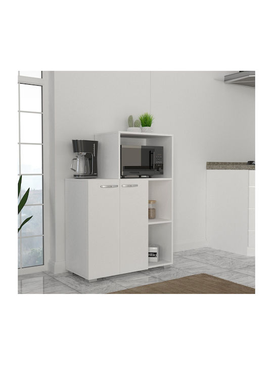 Dulap de Pardoseală Alb 90x40x123cm