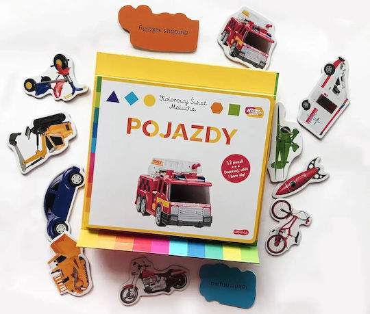 Akademia Mądrego Dziecka. Kolorowy Świat Malucha. Pojazdy