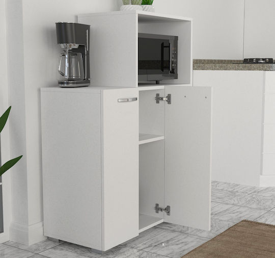 Подов Шкаф Бял 90x40x123см