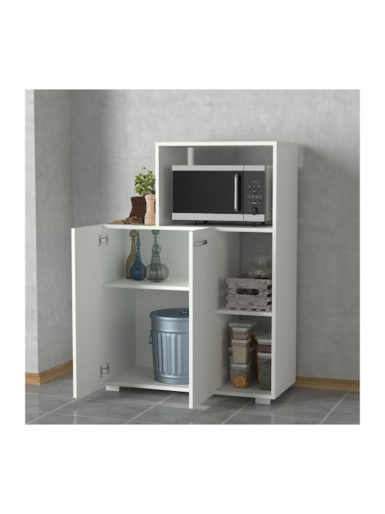 Dulap de Pardoseală Alb 90x40x123cm