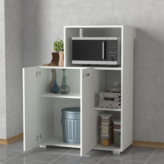 Подов Шкаф Бял 90x40x123см