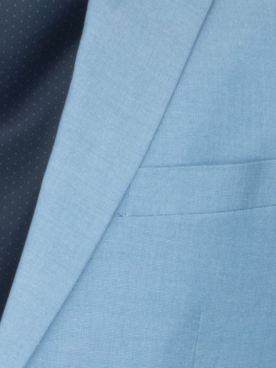 Herrenanzug mit Regelmäßiger Passform Hellblau