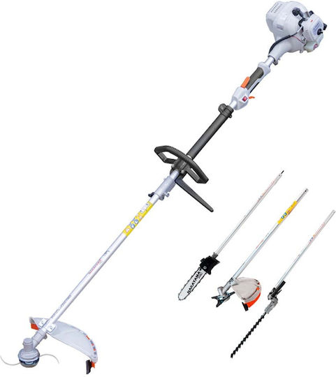 Nakayama PS5105 Garden Multi Tool Gasoline 3 in 1 Pole Chainsaw Brush Cutter Hedge Trimmer Attachment