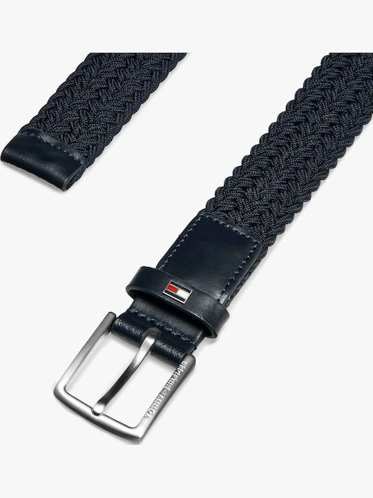 Tommy Hilfiger Ζώνη Braided Elasticated Belt Ka0ka00034-dw6 Μπλε Σκούρο Αγόρι Tommy Hilfiger Ζώνη Braided Elasticated Belt Ka0ka00034-dw6 Μπλε Σκούρο Αγόρι