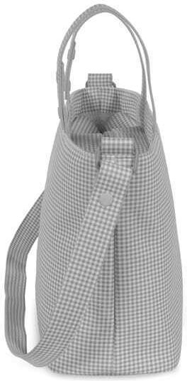 Pasito a Pasito Diaper Bag-Changing Mat Shoulder/Handbag Gray 37x24x13cm