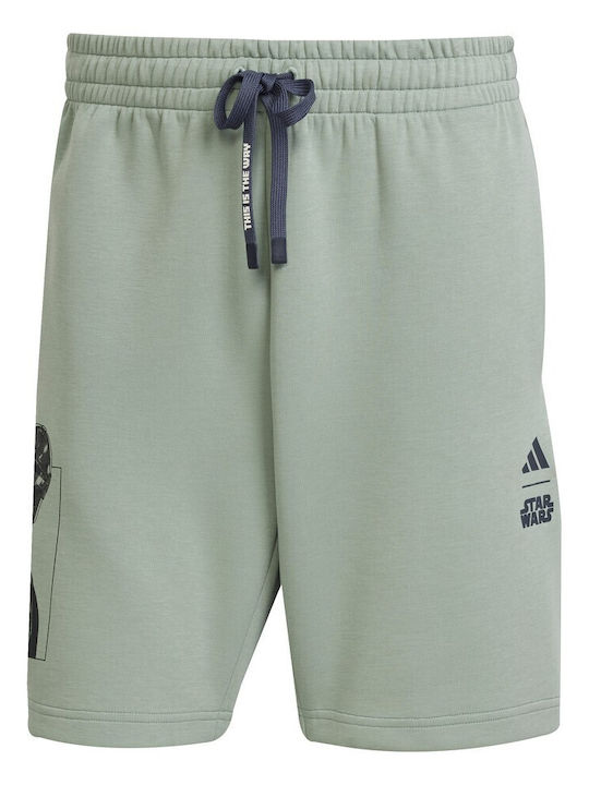 Star Wars Mandalorian Herrenshorts Silver Green