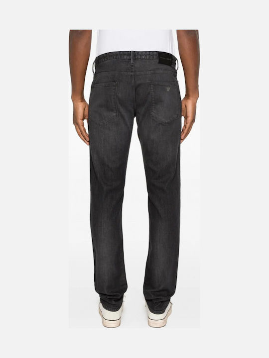 Herren Jeanshosen Elastisches Slim Fit GRAU
