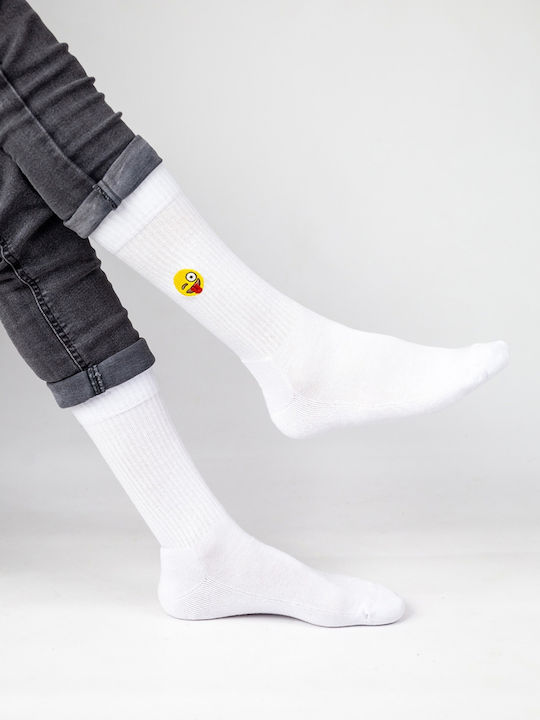 Soma Herren Socken mit Mustern Weiß Soma Herren Socken mit Mustern Weiß