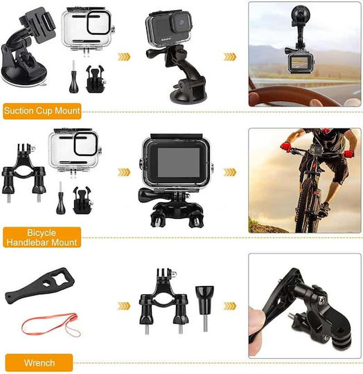 Water Shield Ultra Комплект GoPro Hero 9 10 11 12 13 Черен