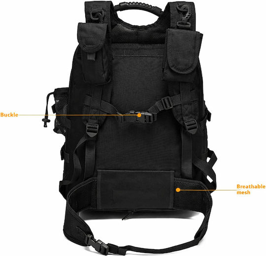 Rucsac Militar Negru 60l