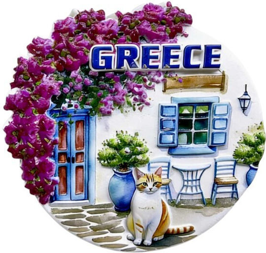 Tourist Decorative Magnet Souvenir Set 12 Pieces Greece 678612 678612