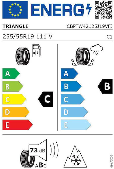 Winter Tire Triangle Effexwinter Tw421 255/55r19 111v/xl