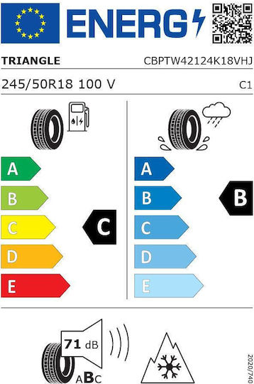 Winterreifen Triangle Effexwinter Tw421 245/50R18 100V/Xl