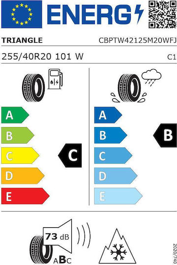 Winter Tire Triangle Effexwinter Tw421 255/40r20 101w/xl
