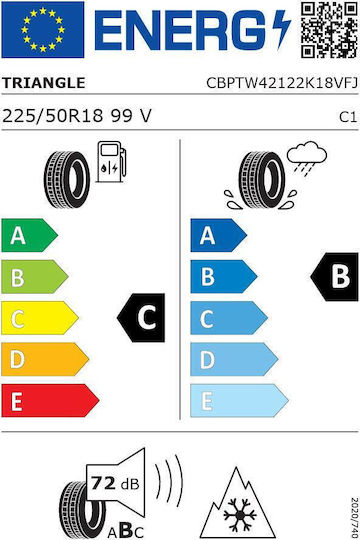 Anvelopă Iarnă Triangle Effexwinter Tw421 225/50r18 99V/XL