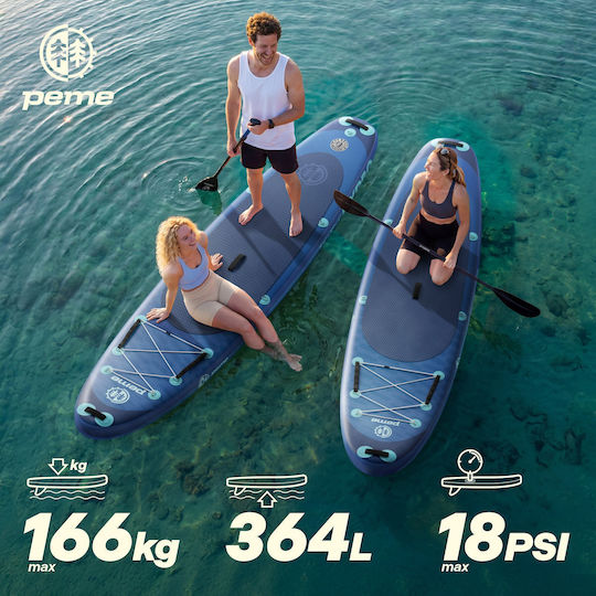 Peme Hydro Φουσκωτή Σανίδα SUP με Μήκος 3.5m Deep Water