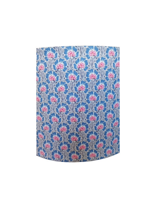 Oxygen Blue Pendant Ceiling Light with E27 Socket 35x25cm