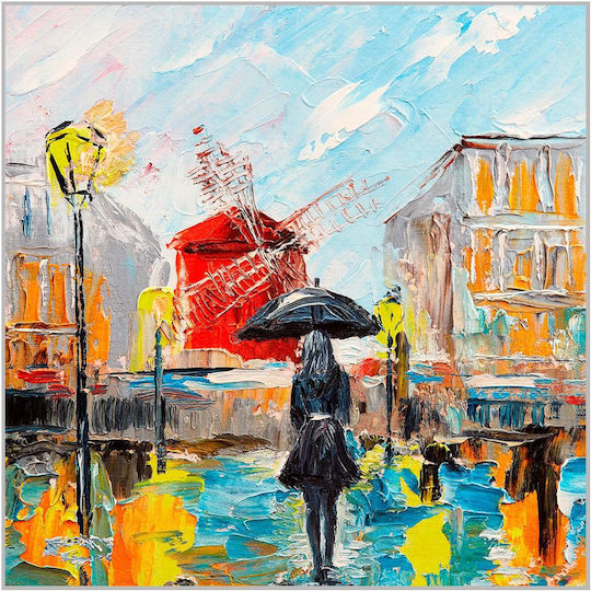 Oil Painting Moulin Rouge 45x45 Oil Painting Moulin Rouge 45x45