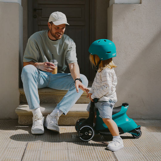 SmarTrike Παιδικό Πατίνι Αναδιπλούμενο Xtend Ride-on Τετράτροχο με Κάθισμα Light Green 2401308
