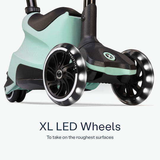 SmarTrike Παιδικό Πατίνι Αναδιπλούμενο Xtend Ride-on Τετράτροχο με Κάθισμα Light Green 2401308