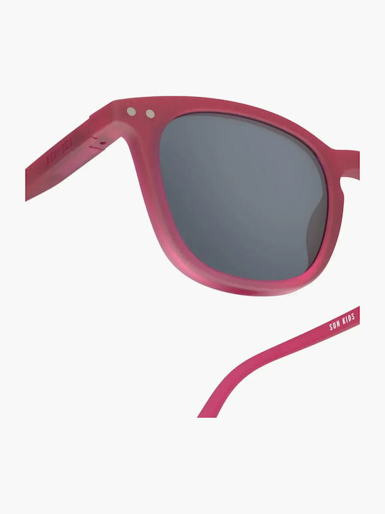Izipizi Πεταλούδα Παιδικά Γυαλιά Ηλίου με Polarized Φακό Κόκκινα για 3-5 Ετών