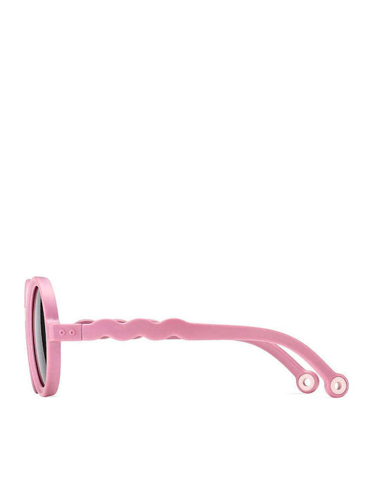 Olivio & Co Round Baby Pink Kids Sunglasses For 0-18 Months
