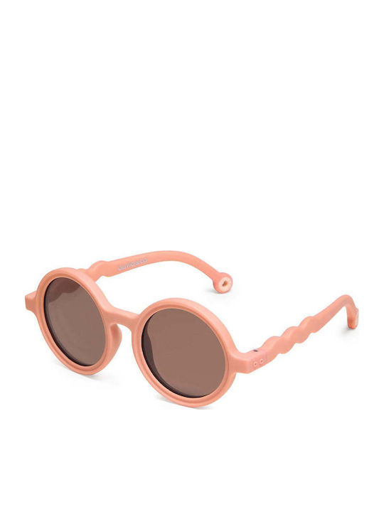 Olivio & Co Round Kids Sunglasses with Polarized Pink Lens