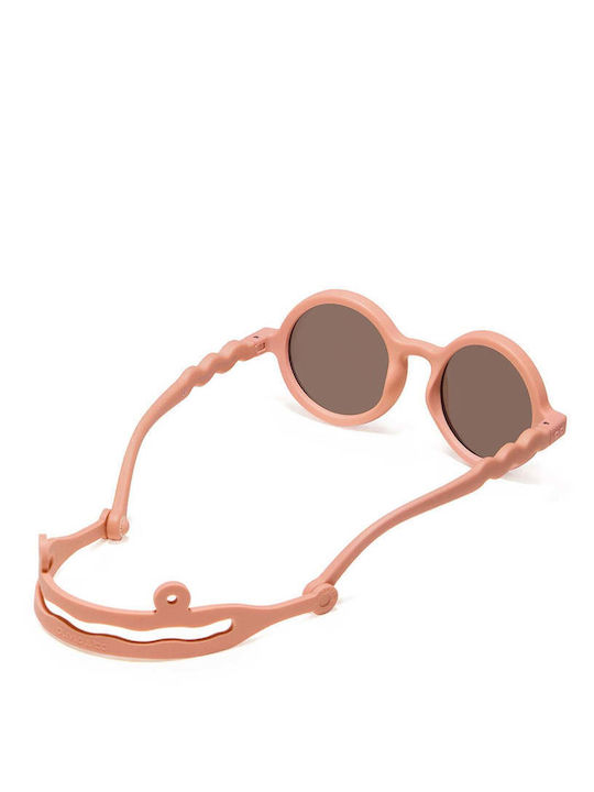 Olivio & Co Round Kids Sunglasses with Polarized Pink Lens